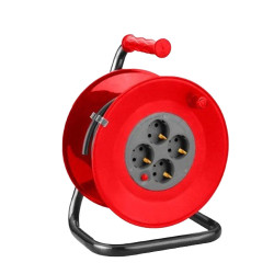 Multiprise enrouleur 4 prises 25m EMEJ8380