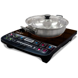 Plaque à induction à 1 feu + Casserole 2000W BI-20T25(S)