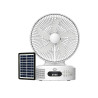 Ventilateur de bureau solaire ITEL F12-M002 – Portable et écologique