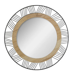 atmosphera Miroir mural "Joe" D45cm 162315A