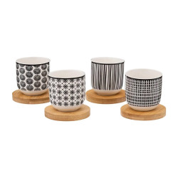 Coffret de 4 tasses "BOHEMIA" 188432