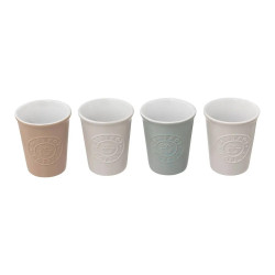 Coffret de 4 tasses "LEO" 196358