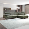 Canapé d'angle "ROX" HY-9133 Gris