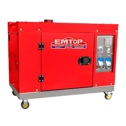 Groupe électrogène avec inverseur insonorisé diesel 7.0KVA EDGRS711-1