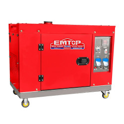 EMTOP EDGRS711 – Groupe électrogène diesel 7.0KVA silencieux