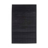 Tapis bambou latté noir