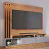 Table Tv mural "HUMAITA"vLIGHT FREIJO/GREY MATT
