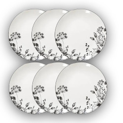 154846--ASSIETTE DESSERT BLANC FLORAL D20 SECRET_DE_GOURMET
