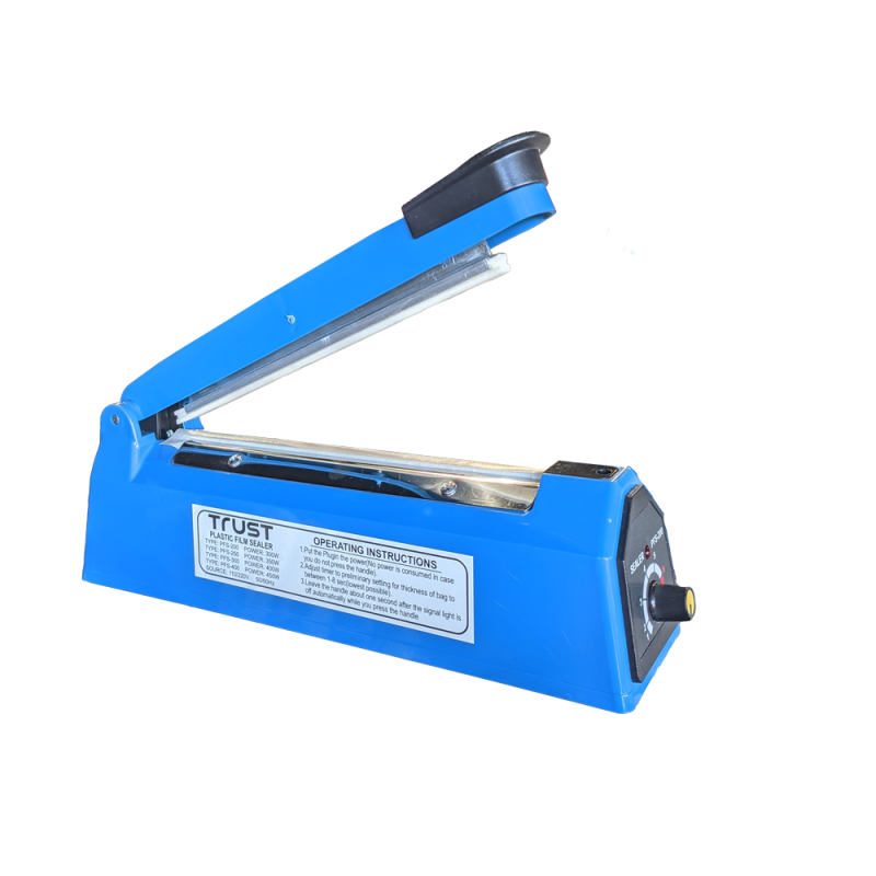 MACHINE D'ÉTANCHEITÉ EN PLASTIQUE TRUST 200MM CORPS BLEU PFS-200