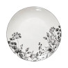 ASSIETTE PLATE "WHITE FLORAL" D27 154845