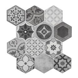 Sticker STICK N LOOK caro carre x2 150543A