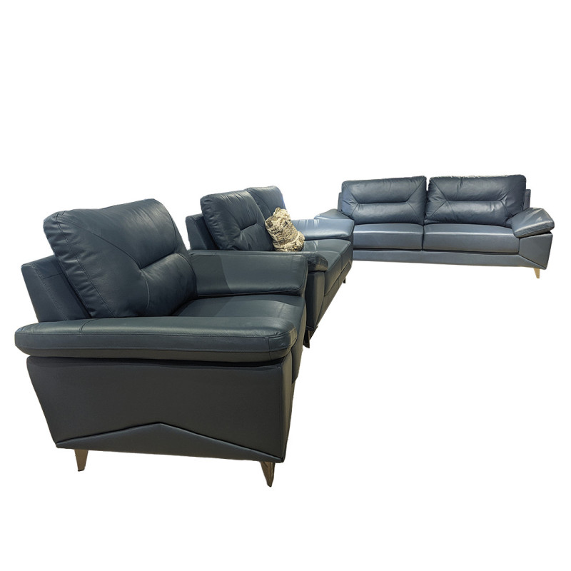 Salon "JEREMY" 3+2+1 HY-9135 B BLUE