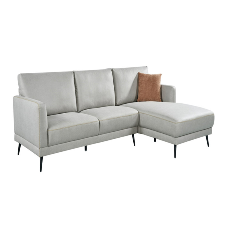 Canapé d'angle "LILAC" GREY 1855B