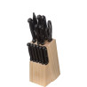 Bloc de couteau 11pièces avec accessoires