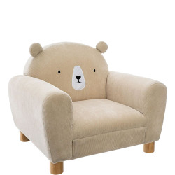 Atmosphera Fauteuil pour enfant "Ours" 158802A