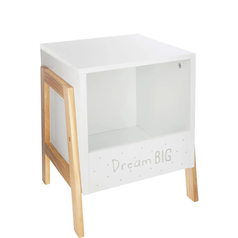 Atmosphera Rangement à 1 casier en pin 158472