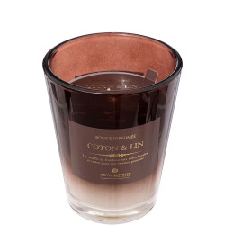 atmosphera Bougie parfumée 270g "ALMA" COTON ET LIN 200618B
