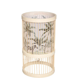 atmosphera Lampe pour enfant en bambou "Safari" 174223B