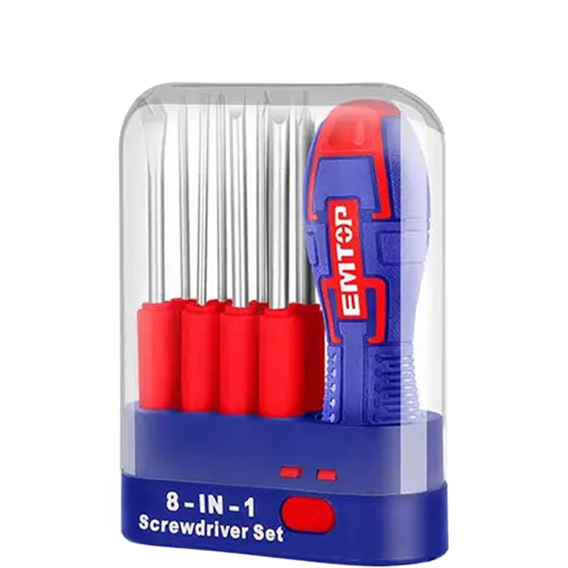 Jeu de tournevis interchangeables x 9pcs ESDRH0902