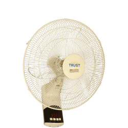 Ventilateur mural TRUST TSF-1831WBK – Ventilation fixe et efficace