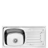 CERA Évier Inox Simple Bac DIANA B4512101MT