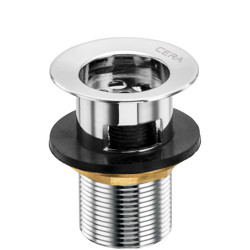 CERA F8050102 – Bonde de lavabo avec trop-plein élégante et sûre