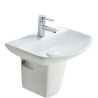 CERA Lavabo CANBERRA S2090129 – Élégant ensemble avec colonne