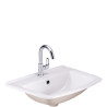 Vasque à encastrer CERA CONCORD S2030114 – Bords fins et moderne
