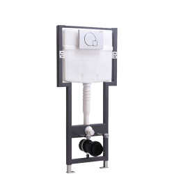 Toilette suspendue CERA CHEVRON B1110111 – Pose solide et design élégant
