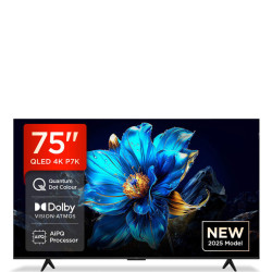 TCL TV 75" QLED 4K Android 75P7K