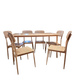 Table à manger "RETINA" 6 places D01136R