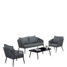 Salon de jardin "JANUS" 3+1+1 RS-119
