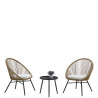 Salon de jardin 2+1 "ROXY" RC-2330/703