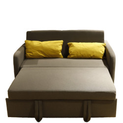 Canapé-lit extractible Gris