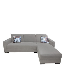Canapé d'angle gauche "RICCARTON " Gris 2217