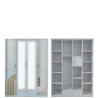 Armoire 04 portes SPACE DOORS-YH*04