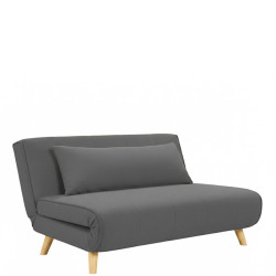 Canapé lit "TYLER" REF 334 OLIVE ELEPHANT GREY