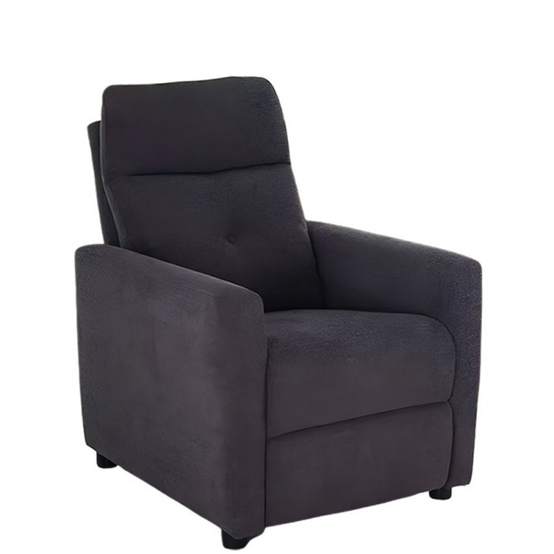 Fauteuil inclinable 01 place "JESS" CA-51 DARK GREY
