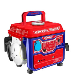 EMTOP Groupe électrogène 0,8KVA EGGRR0821 – Compact et silencieux