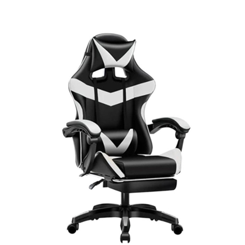 Chaise Gaming "FERARI" Noir et Blanc