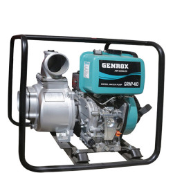 Pompe diesel GENROX GRWP-40D – Idéale pour pompage de grandes quantités