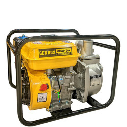 Pompe à eau à essence GENROX GRWP-20X – Portable et fiable