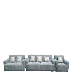 Salon "PALMERTON" 3+2+1 gris clair 2553