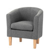 Canapé d'appoint "LEONIE" QH-8821-GRIS