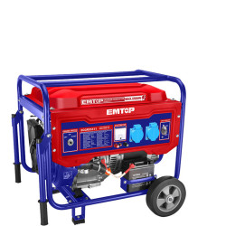 EMTOP EGGRD5511 – Groupe électrogène essence 5.5KW performant
