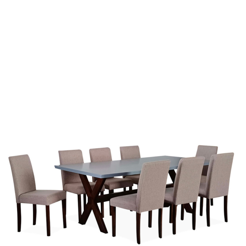 Table à manger "KENNETH "8 places