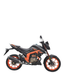 "SENKE Moto routière 200CC SHARK SK200-12 BLACK "