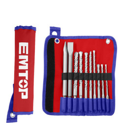Ensemble burin et forets SDS PLUS EHDR12101