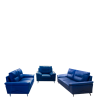 Salon "JEREMY" 3+2+1 HY-9135 B BLUE