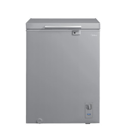 Congélateur coffre Midea 142 L argenté MDRC265FZG43D